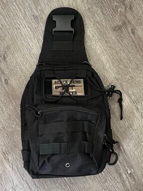 Black Guns Matter Tactical Sling Bag